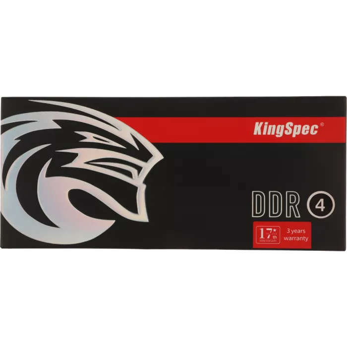 Память DDR4 8GB 3200MHz Kingspec KS3200D4P13508G RTL PC4-25600 CL17 DIMM UDIMM 288-pin 1.35В dual rank Ret