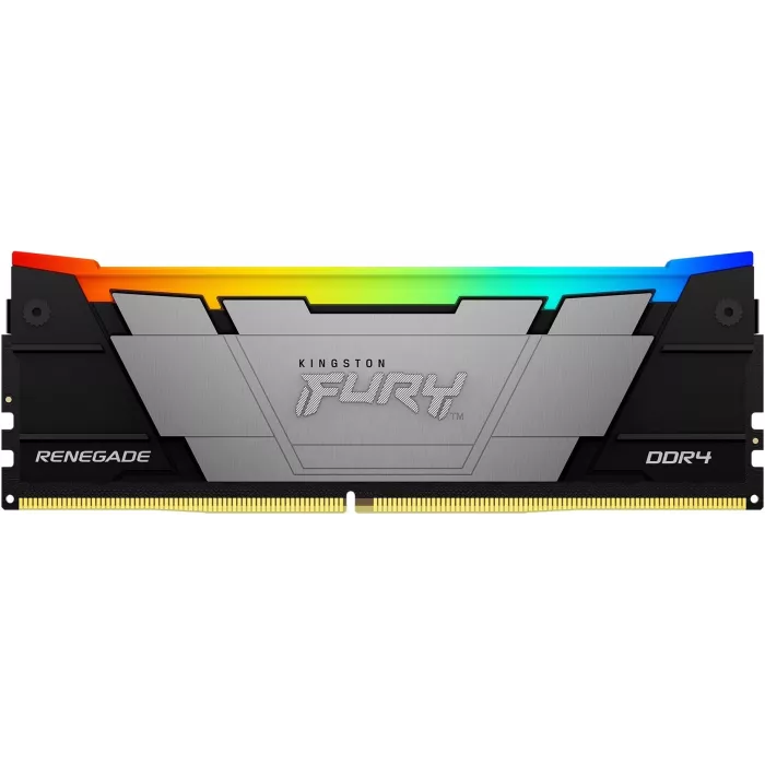 Память DDR4 8GB 3600MHz Kingston KF436C16RB2A/8 Fury Renegade RGB RTL Gaming PC4-28800 CL16 DIMM UDIMM 288-pin 1.35В dual rank с радиатором Ret
