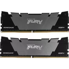 Память DDR4 2x8GB 4600МГц Kingston KF446C19RB2K2/16 Fury Renegade Black RTL Gaming PC4-36800 CL19 DIMM UDIMM 288-pin 1.5В kit dual rank с радиатором Ret