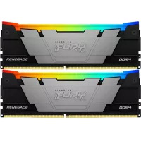 Память DDR4 2x8GB 4600МГц Kingston KF446C19RB2AK2/16 Fury Renegade RGB RTL Gaming PC4-36800 CL19 DIMM UDIMM 288-pin 1.5В kit single rank с радиатором Ret