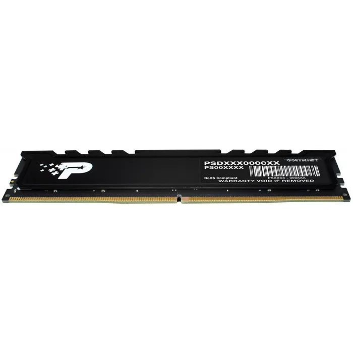 Память DDR5 16GB 5200MHz Patriot PSP516G520081H1 Signature Premium RTL PC5-41600 CL42 DIMM UDIMM 288-pin 1.1В single rank с радиатором Ret