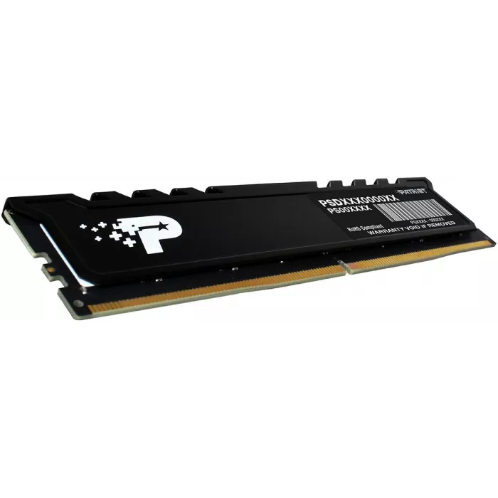 Память DDR5 16GB 5200MHz Patriot PSP516G520081H1 Signature Premium RTL PC5-41600 CL42 DIMM UDIMM 288-pin 1.1В single rank с радиатором Ret