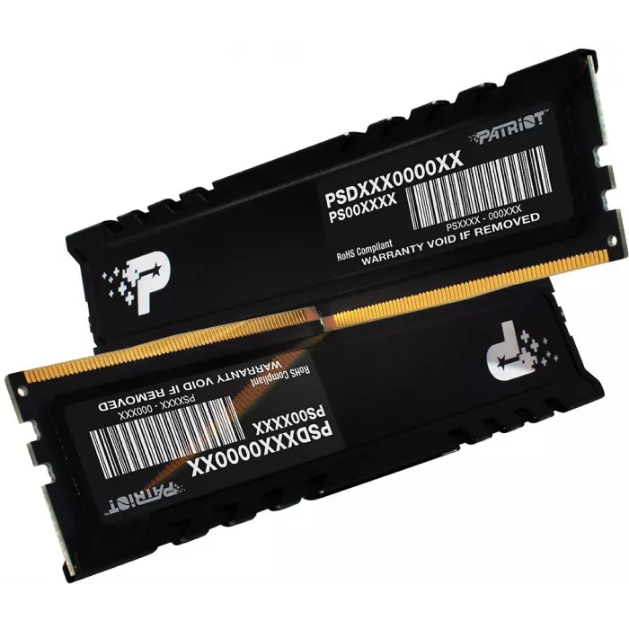 Память DDR5 2x16GB 4800MHz Patriot PSP532G4800KH1 Signature Premium RTL PC5-38400 CL40 DIMM UDIMM 288-pin 1.1В kit single rank с радиатором Ret