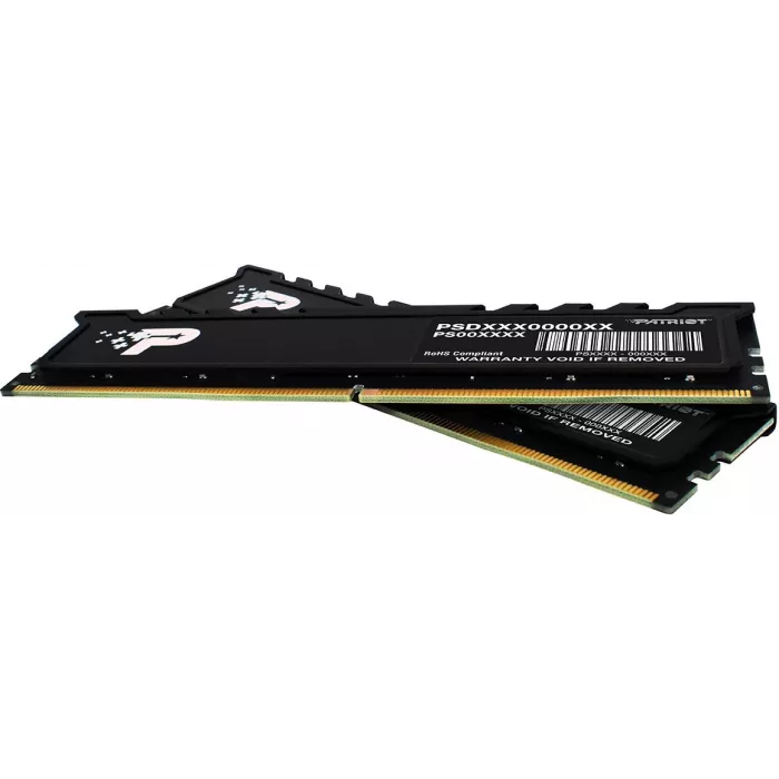 Память DDR5 2x16GB 4800MHz Patriot PSP532G4800KH1 Signature Premium RTL PC5-38400 CL40 DIMM UDIMM 288-pin 1.1В kit single rank с радиатором Ret
