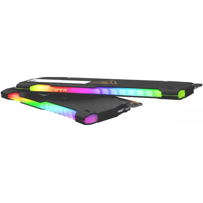 Память DDR4 2x32GB 3600MHz Patriot PVSR464G360C0K Viper Steel RGB RTL Gaming PC4-28800 CL20 DIMM UDIMM 288-pin 1.35В dual rank с радиатором Ret