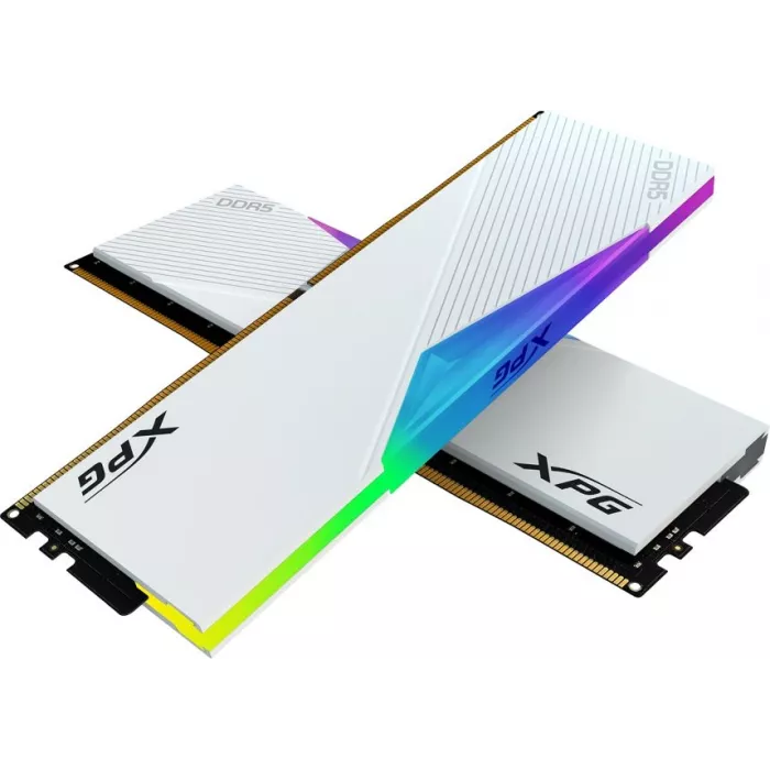 Память DDR5 2x16GB 7200MHz A-Data AX5U7200C3416G-DCLARWH XPG Lancer RGB RTL Gaming PC5-57600 CL34 DIMM UDIMM 288-pin 1.4В kit dual rank с радиатором Ret