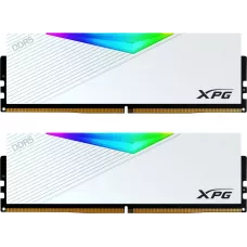 Память DDR5 2x16GB 6400MHz A-Data AX5U6400C3216G-DCLARWH XPG Lancer RGB RTL Gaming PC5-51200 CL32 DIMM UDIMM 288-pin 1.35В kit dual rank с радиатором Ret