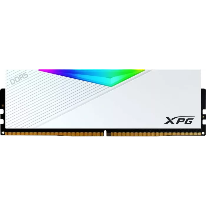Память DDR5 2x16GB 6400MHz A-Data AX5U6400C3216G-DCLARWH XPG Lancer RGB RTL Gaming PC5-51200 CL32 DIMM UDIMM 288-pin 1.35В kit dual rank с радиатором Ret