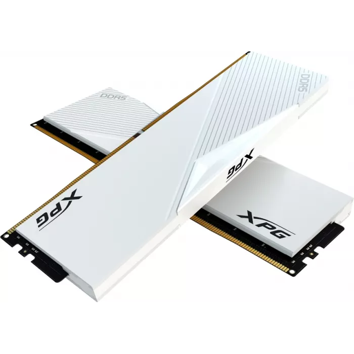 Память DDR5 2x16GB 6400MHz A-Data AX5U6400C3216G-DCLAWH XPG Lancer RTL Gaming PC5-51200 CL32 DIMM UDIMM 288-pin 1.4В kit dual rank с радиатором Ret