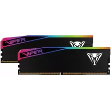 Память DDR5 2x32GB 6000MHz Patriot VEUR564G6028K Viper Elite 5 Ultra RGB RTL Gaming PC5-48000 CL28 DIMM UDIMM 288-pin 1.4В kit single rank с радиатором Ret