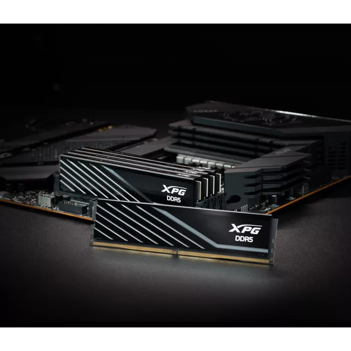 Память DDR5 2x8GB 5600MHz A-Data AX5U5600C468G-DTLABBK XPG Lancer Blade RTL Gaming PC5-44800 CL46 DIMM UDIMM ECC 288-pin 1.1В kit dual rank с радиатором Ret