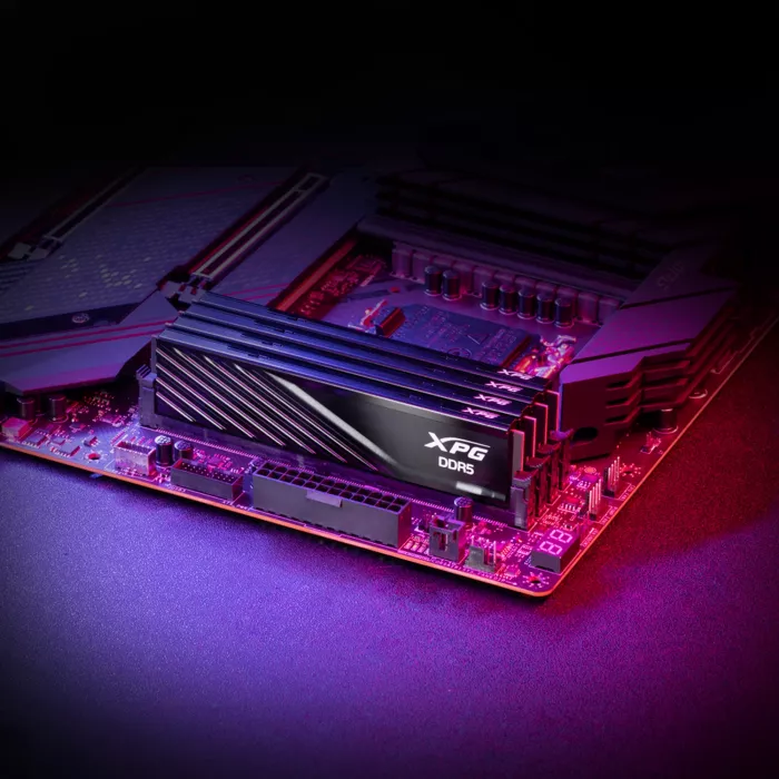 Память DDR5 2x8GB 5600MHz A-Data AX5U5600C468G-DTLABBK XPG Lancer Blade RTL Gaming PC5-44800 CL46 DIMM UDIMM ECC 288-pin 1.1В kit dual rank с радиатором Ret