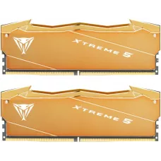 Память DDR5 2x16GB 8000MHz Patriot VXA532G8038K Viper Xtreme 5 Aurum RTL Gaming PC5-64000 CL38 DIMM UDIMM 288-pin 1.4В с радиатором Ret