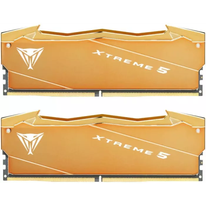 Память DDR5 2x16GB 8000MHz Patriot VXA532G8038K Viper Xtreme 5 Aurum RTL Gaming PC5-64000 CL38 DIMM UDIMM 288-pin 1.4В с радиатором Ret