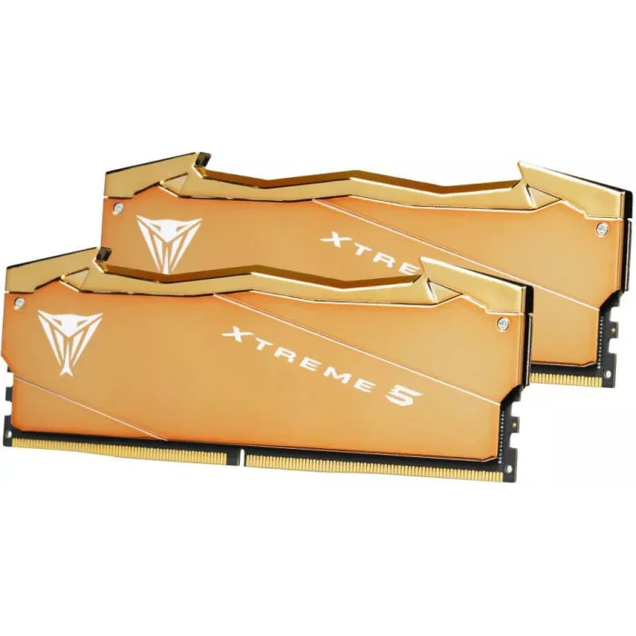 Память DDR5 2x16GB 8000MHz Patriot VXA532G8038K Viper Xtreme 5 Aurum RTL Gaming PC5-64000 CL38 DIMM UDIMM 288-pin 1.4В с радиатором Ret
