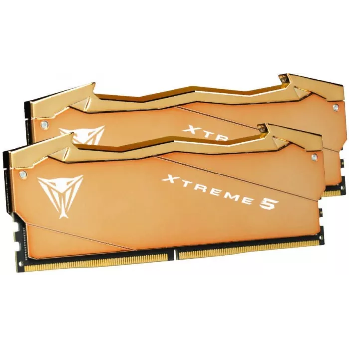 Память DDR5 2x16GB 8000MHz Patriot VXA532G8038K Viper Xtreme 5 Aurum RTL Gaming PC5-64000 CL38 DIMM UDIMM 288-pin 1.4В с радиатором Ret