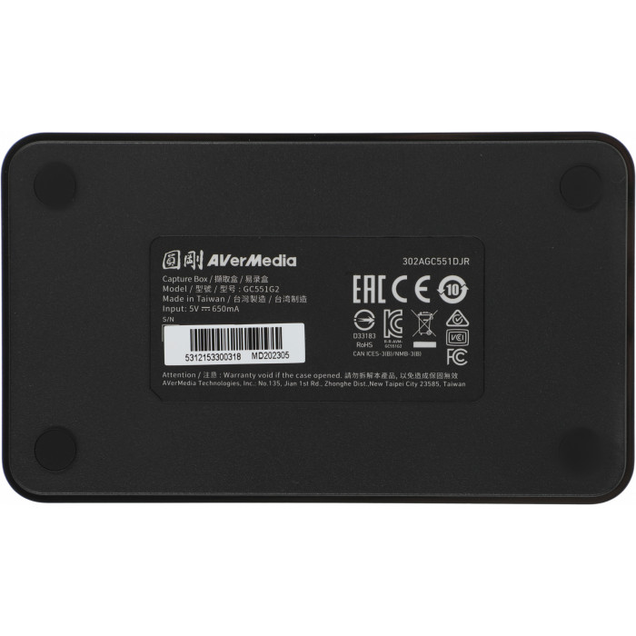 Карта видеозахвата Avermedia Live Gamer Extreme 3 GC551G2 внешний USB 3.1