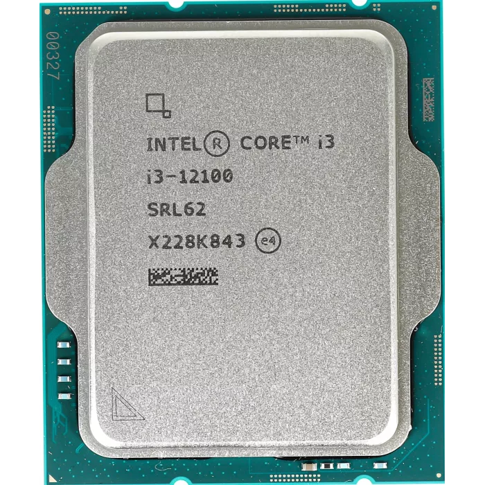 Процессор Intel Core i3 12100 Soc-1700 (CM8071504651012 SRL62) (3.3GHz/Intel UHD Graphics 730) OEM