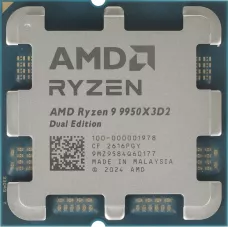 Процессор AMD Ryzen 9 9950X3D2 AM5 (100-000001978) (4.3GHz/AMD Radeon) OEM