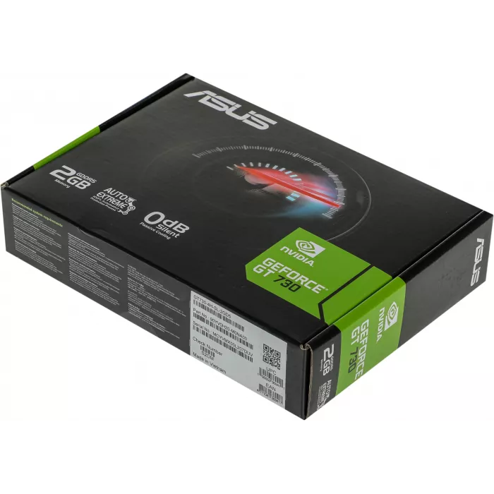Видеокарта Asus PCI-E 2.0 GT730-4H-SL-2GD5 NVIDIA GeForce GT 730 2Gb 64bit GDDR5 902/5010 HDMIx4 HDCP Ret