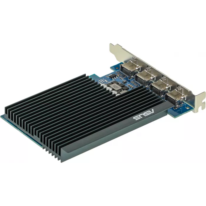 Видеокарта Asus PCI-E 2.0 GT730-4H-SL-2GD5 NVIDIA GeForce GT 730 2Gb 64bit GDDR5 902/5010 HDMIx4 HDCP Ret