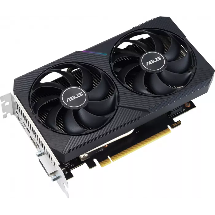 Видеокарта Asus PCI-E 4.0 DUAL-RTX3050-O8G-V2 NVIDIA GeForce RTX 3050 8Gb 128bit GDDR6 1822/14000 DVIx1 HDMIx1 DPx1 HDCP Ret