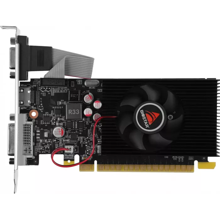 Видеокарта Biostar PCI-E 2.0 VN7313THX1 NVIDIA GeForce GT 730 2Gb 128bit GDDR3 700/1333 DVIx1 HDMIx1 CRTx1 HDCP Ret low profile