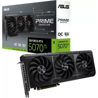 Видеокарта Asus PCI-E 5.0 PRIME-RTX5070TI-O16G NVIDIA GeForce RTX 5070TI 16Gb 256bit GDDR7 2497/28000 HDMIx1 DPx3 HDCP Ret