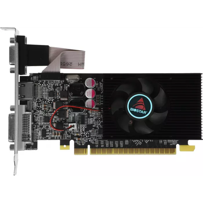 Видеокарта Biostar PCI-E 2.0 VN6103THX6 NVIDIA GeForce GT 610 2Gb 64bit DDR3 700/1333 DVIx1 HDMIx1 CRTx1 HDCP Ret low profile