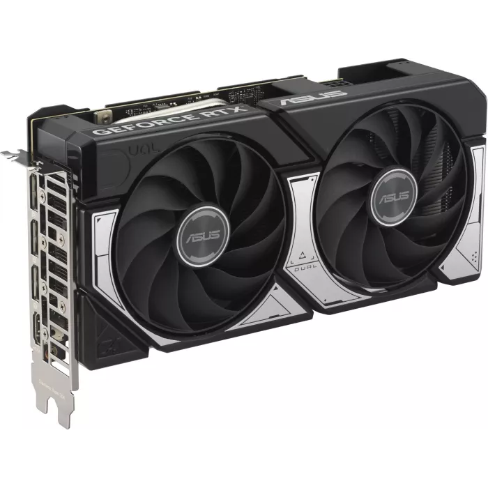 Видеокарта Asus PCI-E 5.0 DUAL-RTX5060TI-O16G NVIDIA GeForce RTX 5060TI 16Gb 128bit GDDR7 2602/28000 HDMIx1 DPx3 HDCP Ret