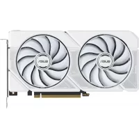 Видеокарта Asus PCI-E 5.0 DUAL-RTX5060TI-O16G-WHITE NVIDIA GeForce RTX 5060TI 16Gb 128bit GDDR7 2602/28000 HDMIx1 DPx3 HDCP Ret