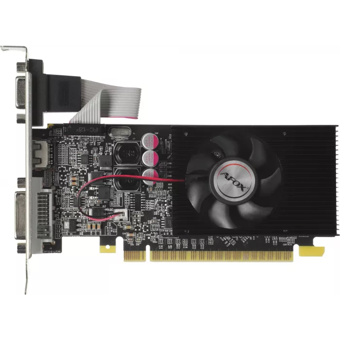 Видеокарта Afox PCI-E 3.0 AF610-2048D3L5-V3 NVIDIA GeForce GT 610 2Gb 64bit DDR3 810/1333 DVIx1 HDMIx1 CRTx1 HDCP Ret low profile