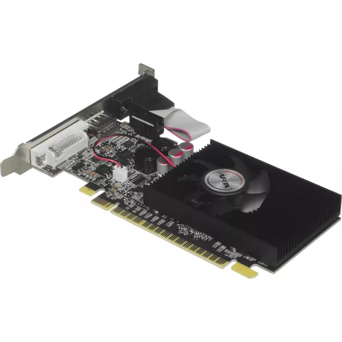 Видеокарта Afox PCI-E 3.0 AF610-2048D3L5-V3 NVIDIA GeForce GT 610 2Gb 64bit DDR3 810/1333 DVIx1 HDMIx1 CRTx1 HDCP Ret low profile