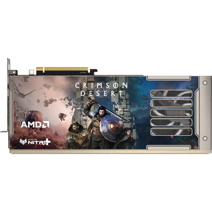 Видеокарта Sapphire PCI-E 5.0 11348-10-20G NITRO+AMD RADEON RX 9070 XT 16GB CRIMSON DESERT EDITION GAMING OC LITE AMD Radeon RX 9070XT 16Gb 256bit GDDR6 2520/20000 HDMIx2 DPx2 HDCP Ret