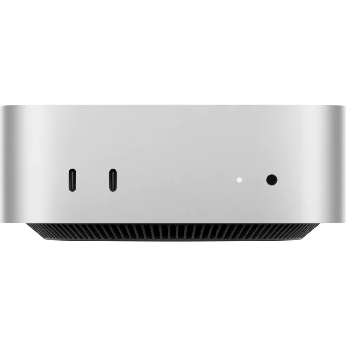 ПК Apple Mac mini A3238 M4 10 core (4.41) 16Gb SSD512Gb 10 core GPU macOS GbitEth WiFi BT серебристый (MU9E3HN/A)