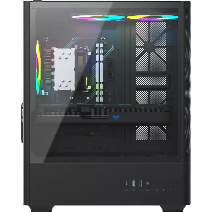 ПК Teclast G03 i5 14400F (2.5) 32Gb SSD1Tb RTX5060TI 8Gb Windows 11 Pro GbitEth WiFi BT 500W черный (G03 14400F32G1T5060T8BKRU)