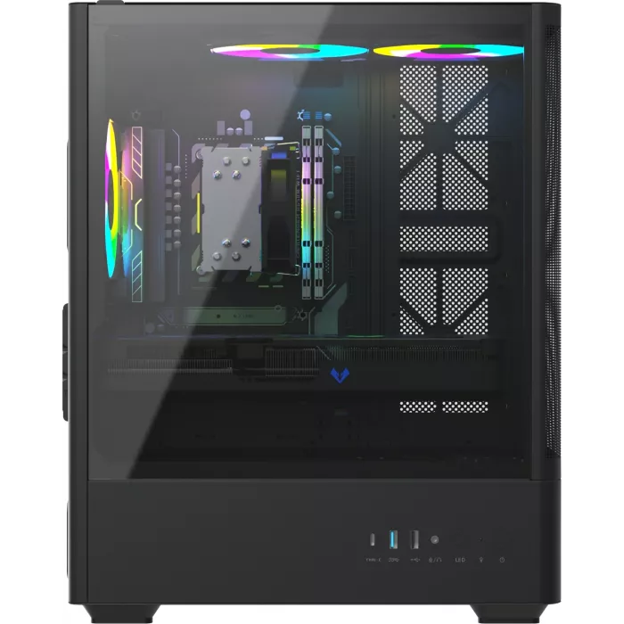 ПК Teclast G03 Ryzen 5 7500F (3.7) 32Gb SSD1Tb RTX5060TI 8Gb Windows 11 Pro GbitEth WiFi BT 500W черный (G03 7500F32G1T5060T8BKRU)