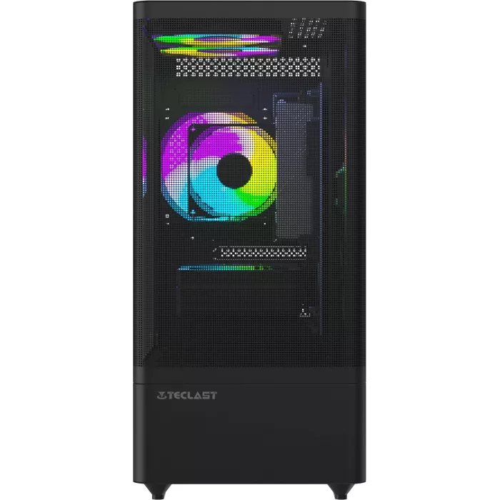 ПК Teclast G03 Ryzen 5 7500F (3.7) 32Gb SSD1Tb RTX5060TI 8Gb Windows 11 Pro GbitEth WiFi BT 500W черный (G03 7500F32G1T5060T8BKRU)