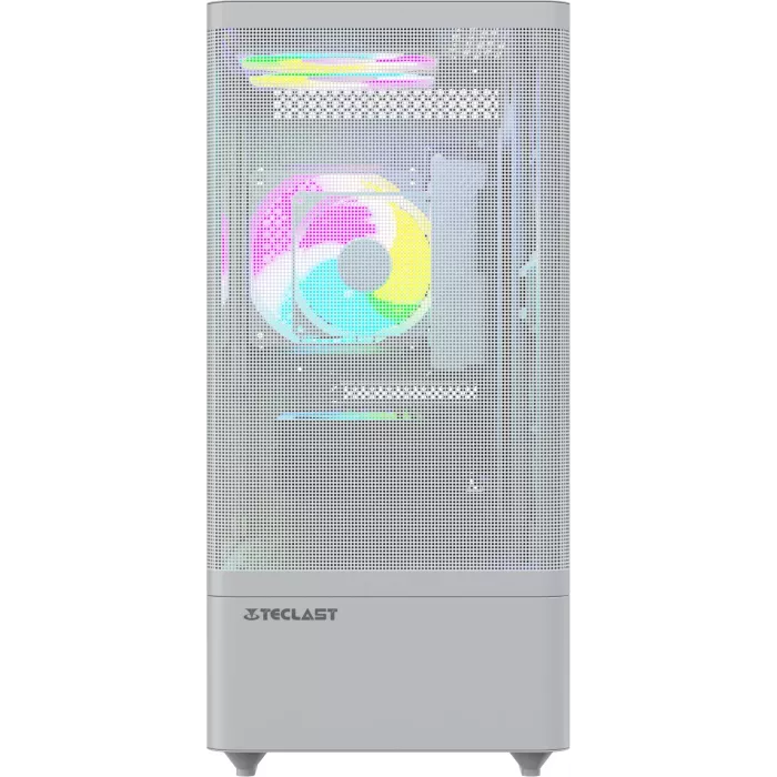 ПК Teclast G03 Ryzen 5 7500F (3.7) 32Gb SSD1Tb RTX5060TI 8Gb Windows 11 Pro GbitEth WiFi BT 500W белый (G03 7500F32G1T5060T8WKRU)