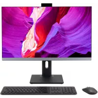 Моноблок Digma Pro Unity 27" Full HD i3 1215U (1.2) 16Gb SSD512Gb UHDG CR Windows 11 Pro GbitEth WiFi BT 90W клавиатура мышь Cam серый/черный 1920x1080