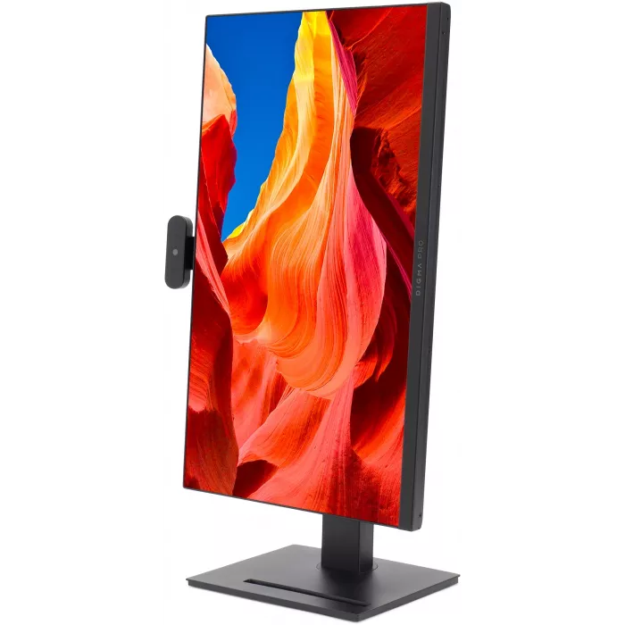 Моноблок Digma Pro Vision 23.8" Full HD Ryzen 3 5425U (2.7) 8Gb SSD256Gb RGr CR Windows 11 Pro Eth WiFi BT 90W клавиатура мышь Cam черный 1920x1080