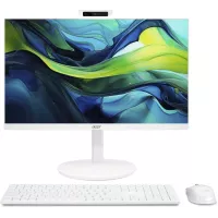 Моноблок Acer Aspire C24-1YE13U5UNH 23.8" Full HD i5 1334U (1.3) 16Gb SSD512Gb Iris Xe CR Eshell GbitEth WiFi BT 90W клавиатура мышь Cam белый 1920x1080