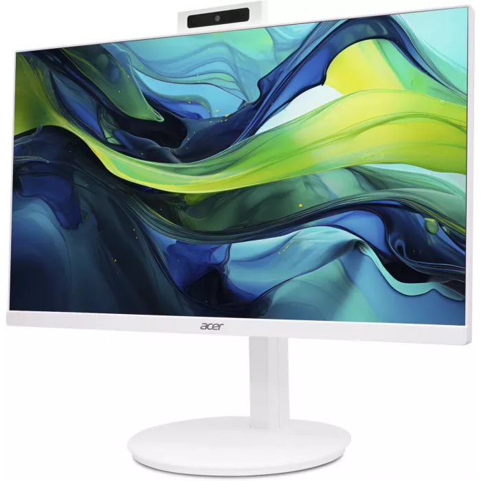 Моноблок Acer Aspire C24-1YE13U5UNH 23.8" Full HD i5 1334U (1.3) 16Gb SSD512Gb Iris Xe CR Eshell GbitEth WiFi BT 90W клавиатура мышь Cam белый 1920x1080