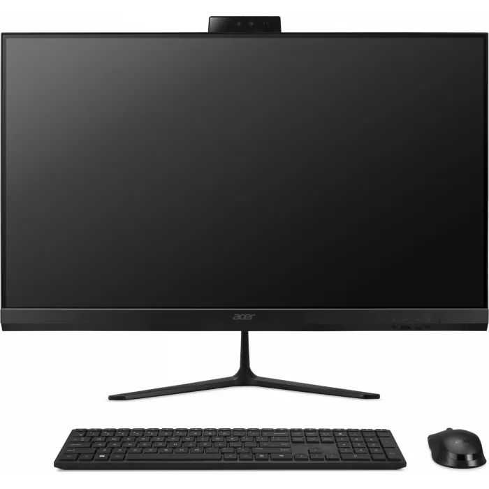 Моноблок Acer Aspire C27B-GKRK 27" Full HD Ryzen AI 7 350 (2) 16Gb SSD512Gb 860M Eshell GbitEth WiFi BT 90W клавиатура мышь Cam черный 1920x1080