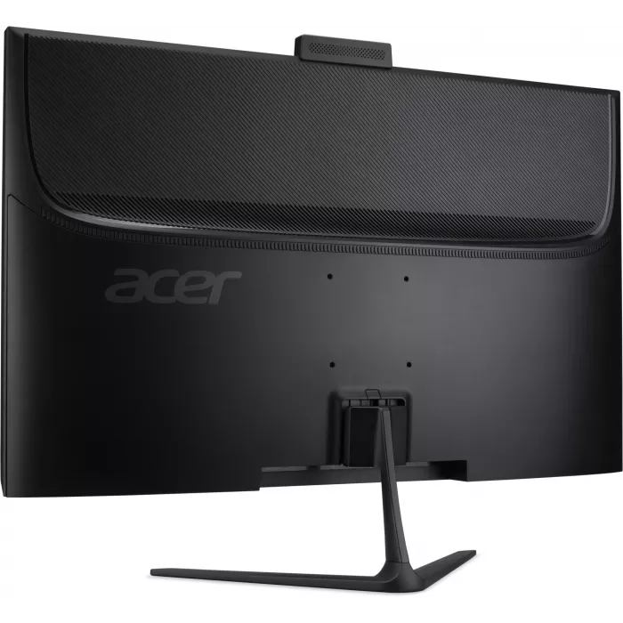 Моноблок Acer Aspire C27B-GARL 27" Full HD Core Ultra 7 255U (1.7) 16Gb SSD1Tb Graphics Eshell GbitEth WiFi BT клавиатура мышь Cam черный 1920x1080