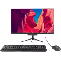 Моноблок Digma Pro Base 23.8" Full HD i3 12100 (3.3) 16Gb SSD512Gb UHDG 730 Windows 11 Pro GbitEth WiFi BT 90W клавиатура мышь Cam черный 1920x1080