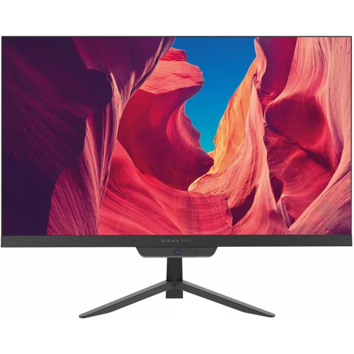 Моноблок Digma Pro Base 23.8" Full HD i3 12100 (3.3) 16Gb SSD512Gb UHDG 730 Windows 11 Pro GbitEth WiFi BT 90W клавиатура мышь Cam черный 1920x1080