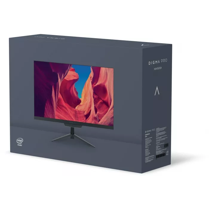Моноблок Digma Pro Base 23.8" Full HD i3 12100 (3.3) 16Gb SSD512Gb UHDG 730 Windows 11 Pro GbitEth WiFi BT 90W клавиатура мышь Cam черный 1920x1080