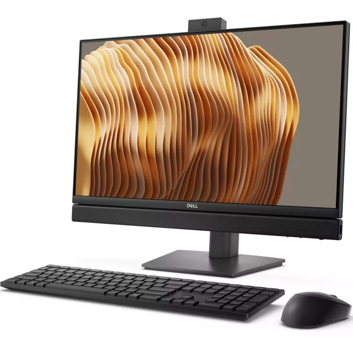 Моноблок Dell Pro 24 QC24250 23.8" Full HD Core Ultra 7 265 (2.4) 16Gb SSD1Tb Graphics CR Windows 11 Pro GbitEth WiFi BT 160W клавиатура мышь Cam темно-серый 1920x1080