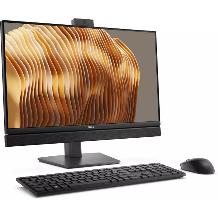 Моноблок Dell Pro 24 QC24250 23.8" Full HD Core Ultra 7 265 (2.4) 16Gb SSD1Tb Graphics CR Windows 11 Pro GbitEth WiFi BT 160W клавиатура мышь Cam темно-серый 1920x1080